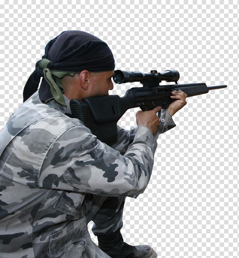 Sniper rifle Marksman Airsoft Firearm, sniper rifle transparent background PNG clipart
