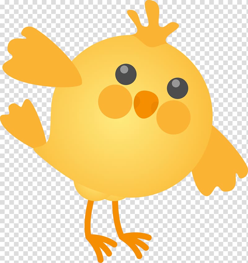 Easter Bunny Chicken Cartoon, chick transparent background PNG clipart