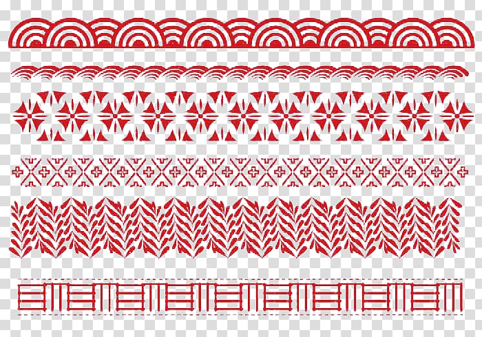 red abstract illustration, Red , Japanese border transparent background PNG clipart