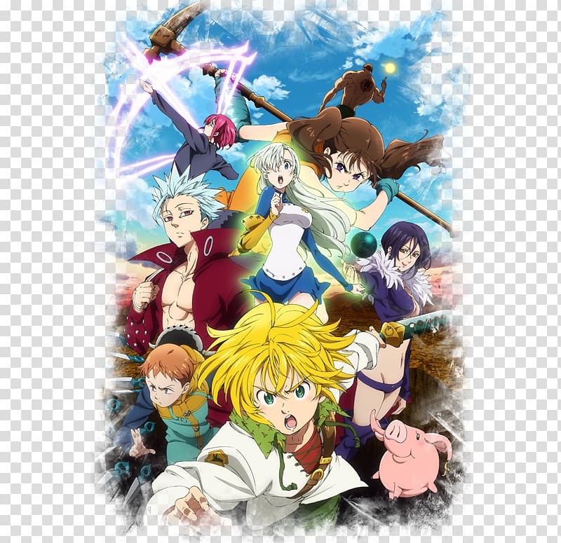 The Seven Deadly Sins Meliodas The Heroic Legend of Arslan Anime, Anime transparent background PNG clipart
