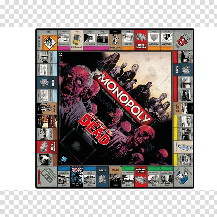 Winning Moves Monopoly The Walking Dead: Survival Instinct Michonne Game, others transparent background PNG clipart