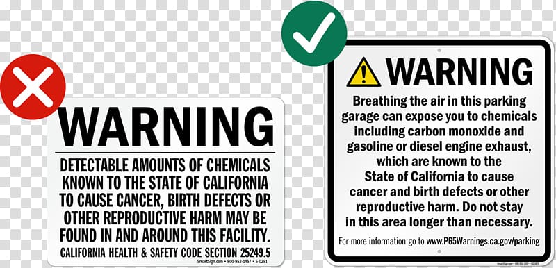 California Proposition 65 Warning label Cancer California ballot proposition, others transparent background PNG clipart