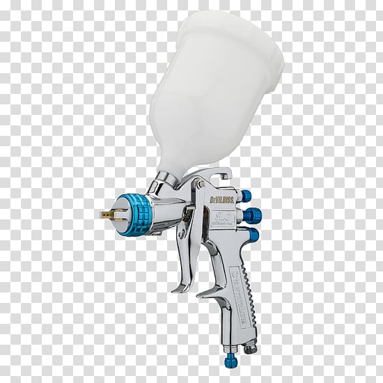 DeVilbiss StartingLine 802343 Gravity Feed Paint Spray Gun Pistola de pintura DeVilbiss GTi Pro Lite Spray Gun Slugging percentage, paint transparent background PNG clipart