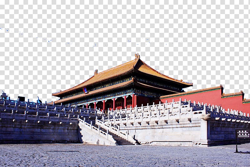 Forbidden City National Palace Museum Temple of Heaven Landmark, Forbidden City transparent background PNG clipart