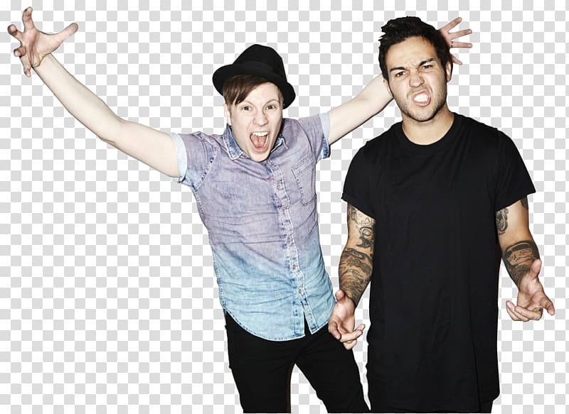 Fall Out Boy Wilmette Pop punk Musical ensemble, stump transparent background PNG clipart