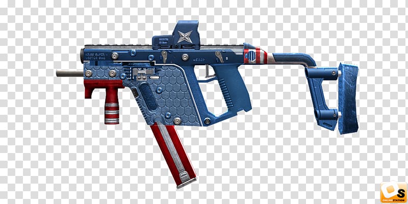 KRISS Airsoft Guns Submachine gun, weapon transparent background PNG clipart