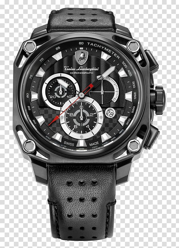 Watch strap Lamborghini Car Luxury goods, watch transparent background PNG clipart