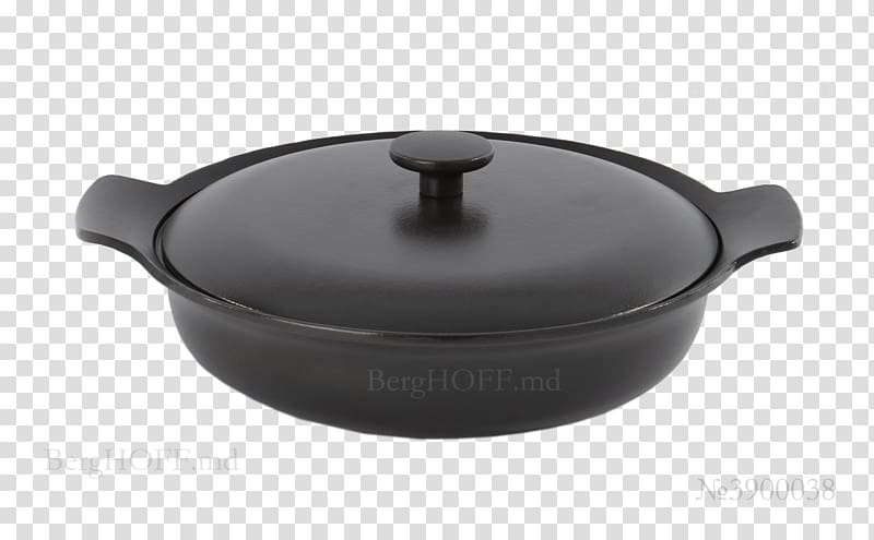 Frying pan Cast-iron cookware Cast iron Casserola, wok transparent background PNG clipart