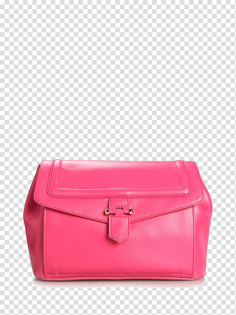 Handbag Leather Coin purse Messenger bag, Red women bag transparent background PNG clipart