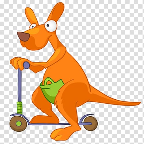 Kangaroo , cartoon kangaroo transparent background PNG clipart