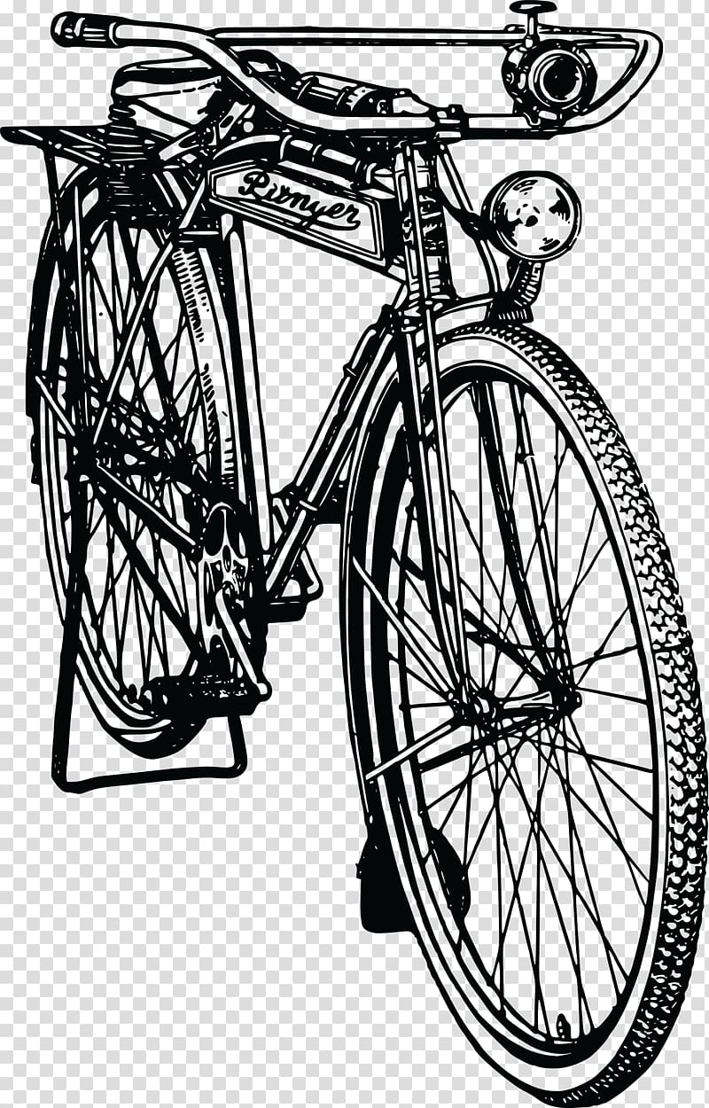 History of the bicycle Penny-farthing Velocipede , Bicycle transparent background PNG clipart