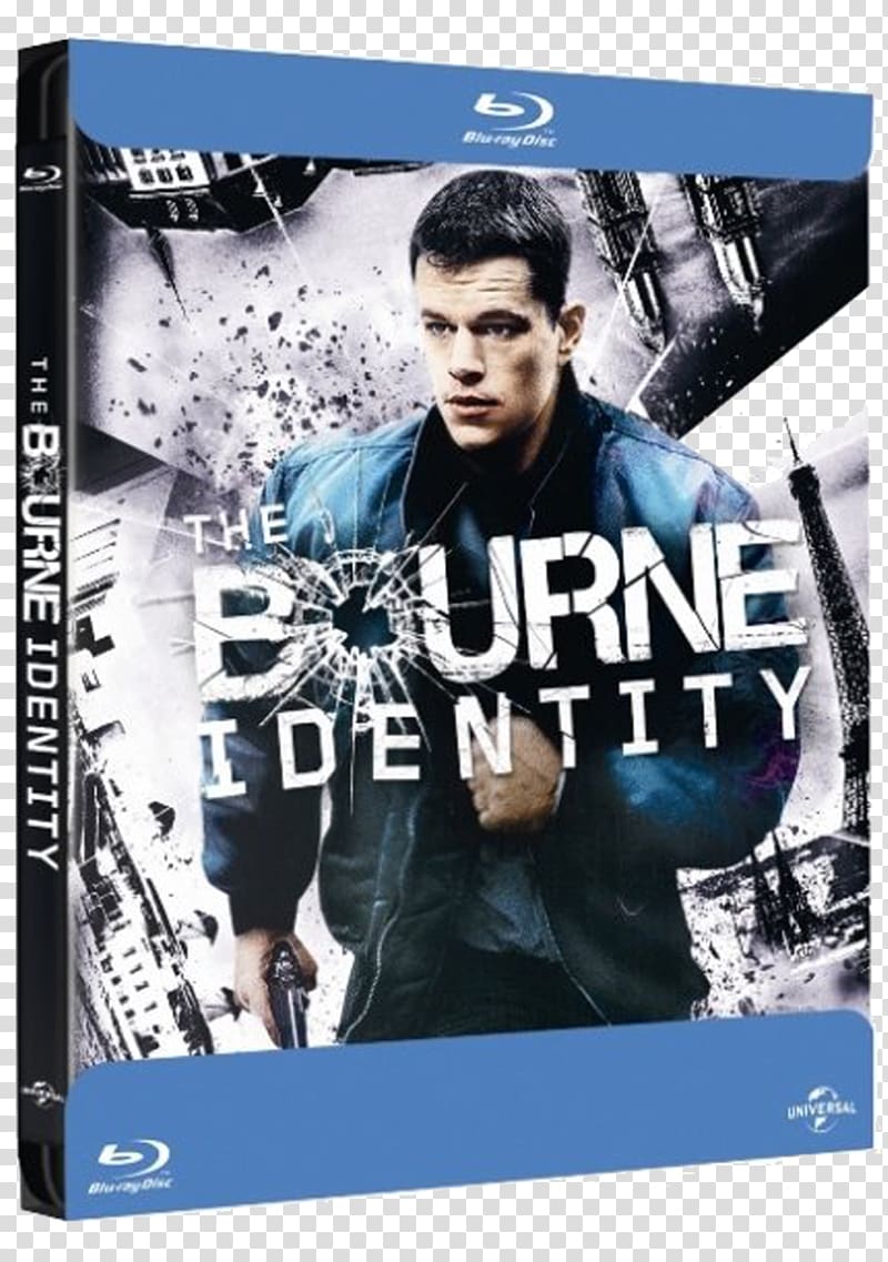 Matt Damon The Bourne Identity Ultra HD Blu-ray Blu-ray disc The Bourne film series, dvd transparent background PNG clipart