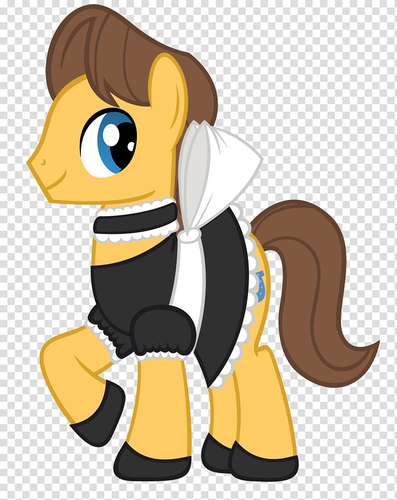 Pony Maid service Cleaner French maid, colts transparent background PNG clipart