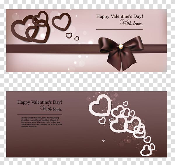 Greeting card Valentines Day Adobe Illustrator, Vintage Valentine\'s Day labels transparent background PNG clipart