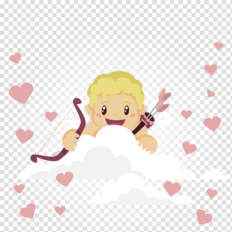 Cupid Love, angel transparent background PNG clipart