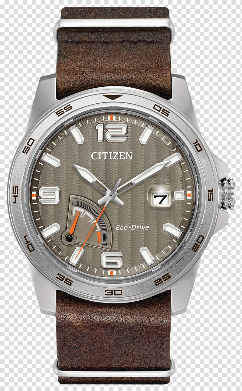 Eco-Drive Watch strap Citizen Watch Power reserve indicator, watch transparent background PNG clipart