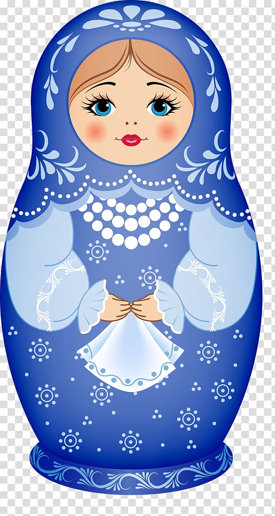 Matryoshka doll transparent background PNG clipart