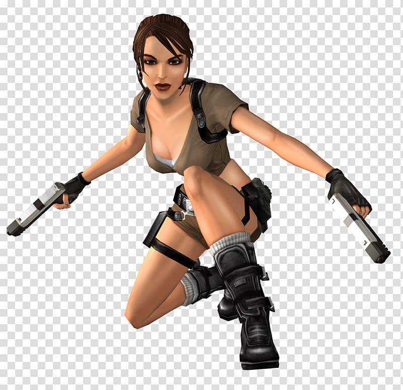 Lara Croft transparent background PNG clipart