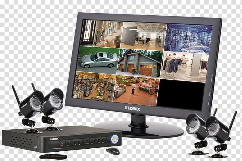 Wireless security camera Closed-circuit television Surveillance Security Alarms & Systems, Camera transparent background PNG clipart