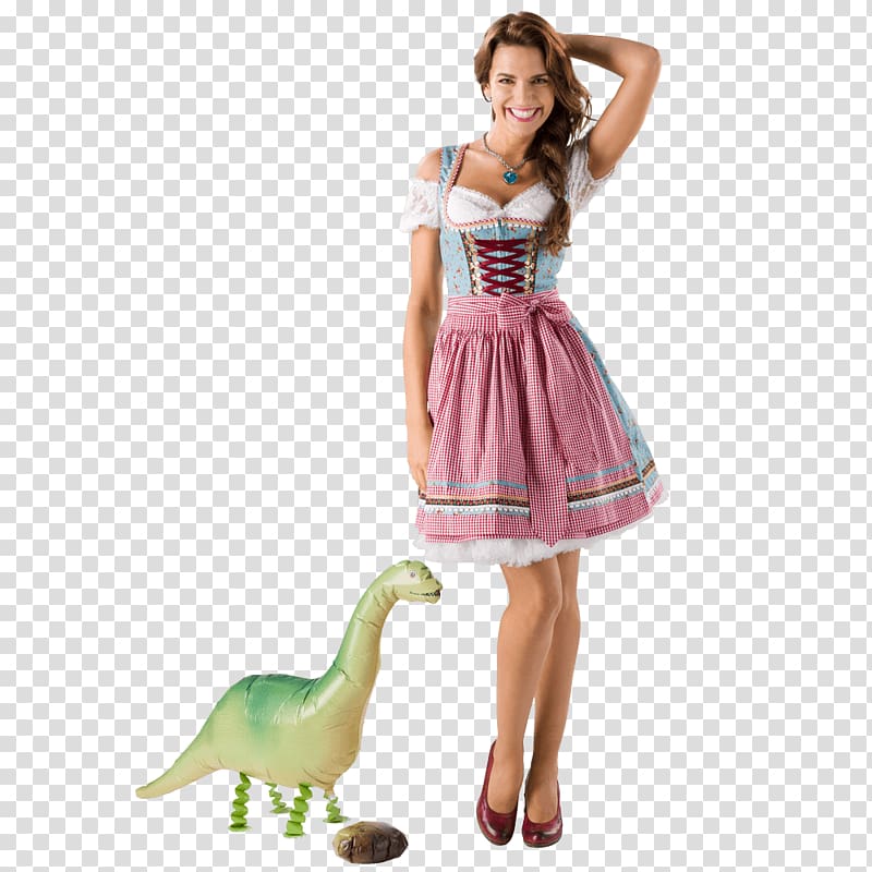 Dirndl Folk costume Dress Clothing Fashion, dress transparent background PNG clipart