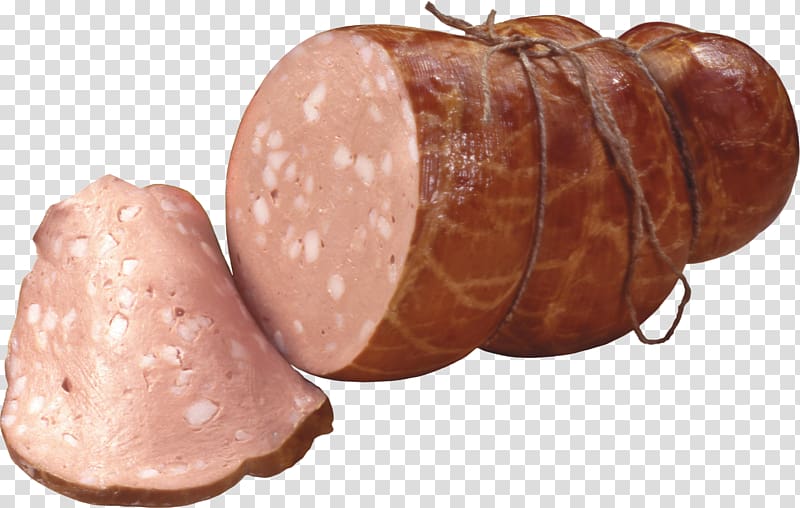 Sausage Ham Salami Breakfast, Ham transparent background PNG clipart