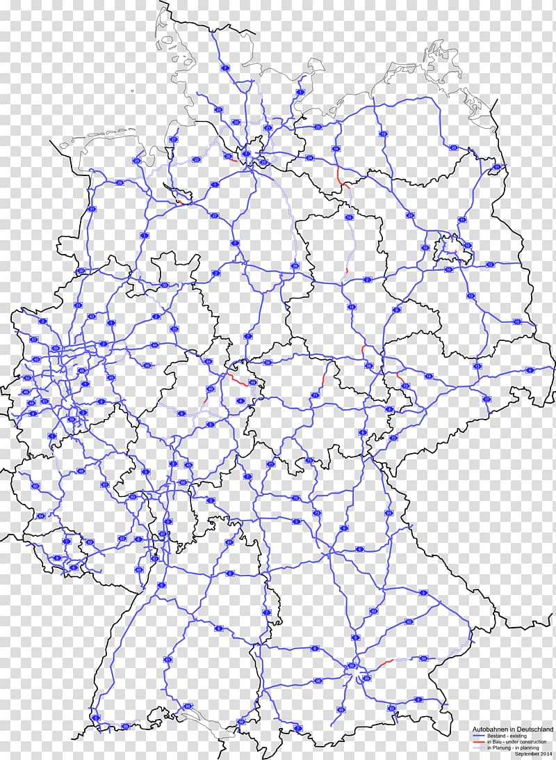 Autobahn Germany Controlled-access highway World map, map transparent background PNG clipart