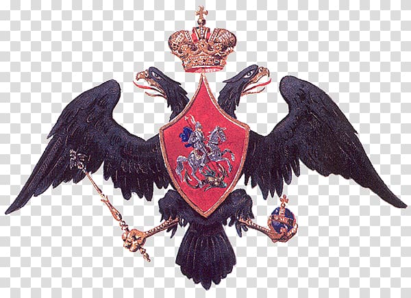 Coat of arms of Russia Double-headed eagle Russian Empire, Russia transparent background PNG clipart