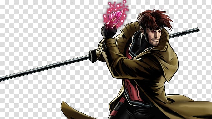 Gambit Rogue Professor X Magneto X-Men, gambit transparent background PNG clipart