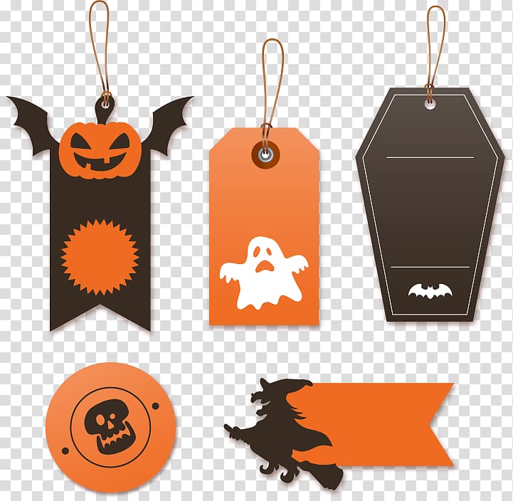 Halloween Label , Sticker price tag bottle stickers transparent background PNG clipart