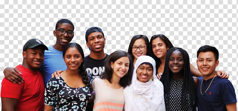 Vanderbilt University Posse Foundation College School, cropped diverse college students transparent background PNG clipart