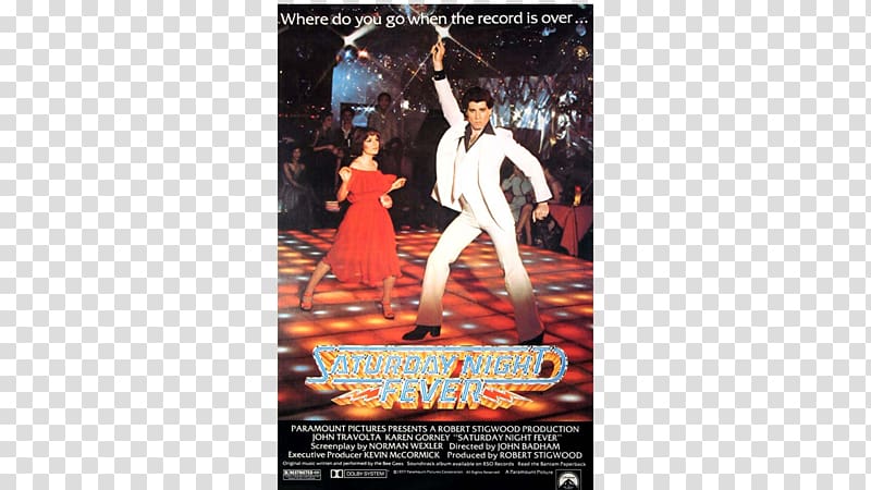 Film poster Saturday Night Fever Cinema, Saturday Nights transparent background PNG clipart