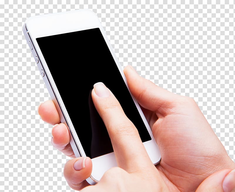 Smartphone Telephone Gesture Cellular network, Hand phone transparent background PNG clipart