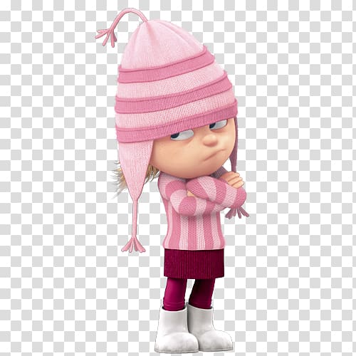 female character standing and pouting, Edith Margo YouTube Agnes Despicable Me, youtube transparent background PNG clipart