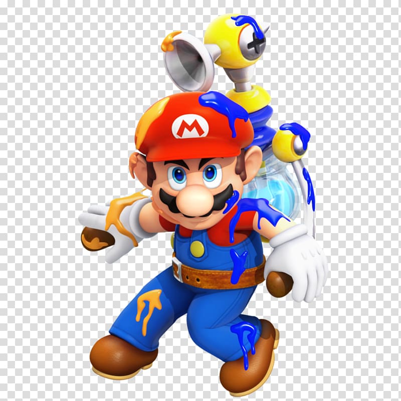 Super Mario Sunshine Splatoon Super Mario Bros., mario transparent background PNG clipart