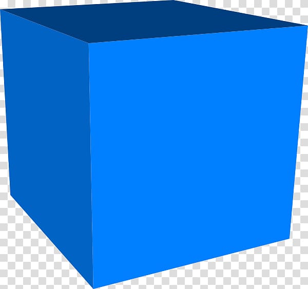 Cube Three-dimensional space Shape , 3D Cube transparent background PNG clipart