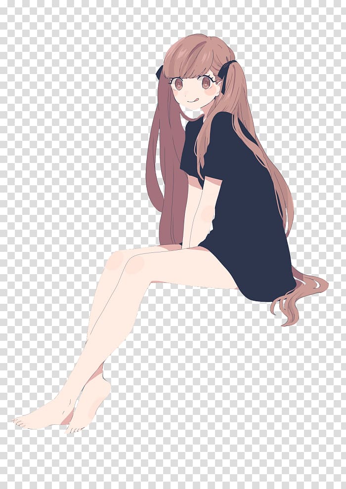Anime Thigh Manga Human leg, Anime transparent background PNG clipart