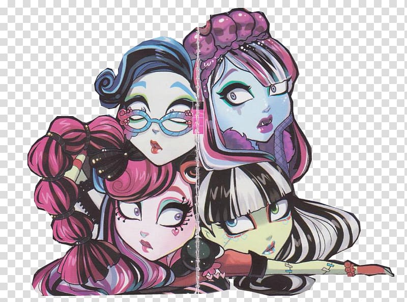 Frankie Stein Monster High Doll, sweet wind transparent background PNG clipart