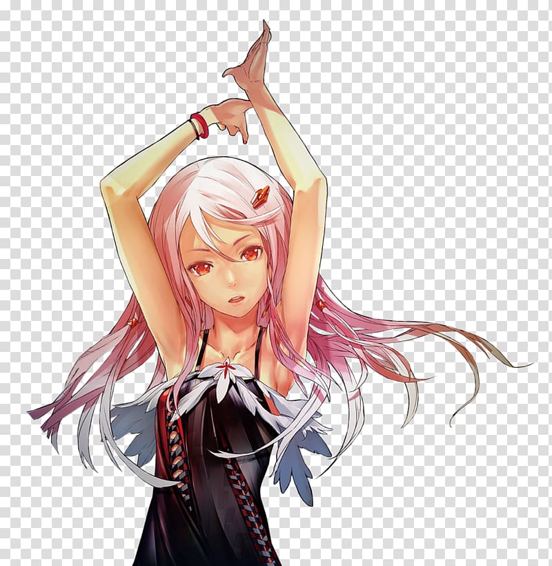 Anime Animation Giphy Brown hair, guilty crown transparent background PNG clipart