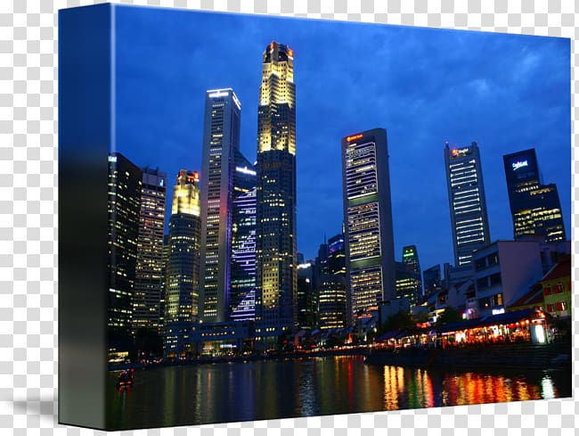 Skyline Skyscraper Cityscape Metropolitan area, Singapore City transparent background PNG clipart