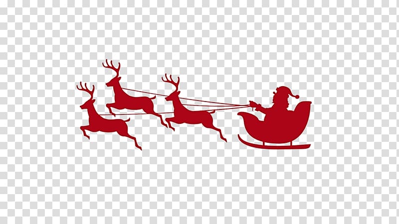 Santa Claus Christmas Desktop , santa sleigh transparent background PNG clipart