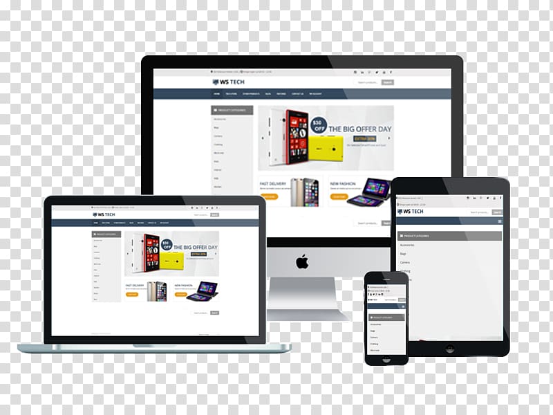 Responsive web design WordPress Website wireframe Mobile Phones, WordPress transparent background PNG clipart