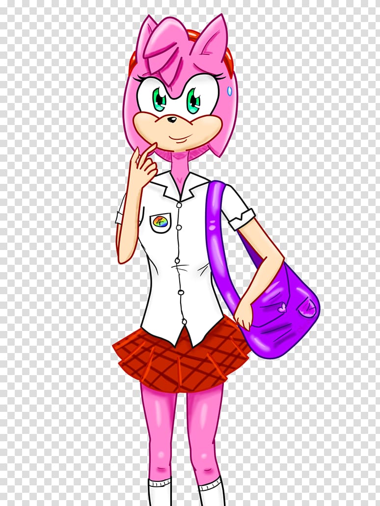 Amy Rose Espio the Chameleon Art Archie Comics, Amy Rose transparent background PNG clipart