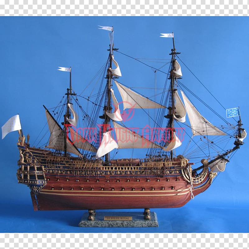 Brig French ship Soleil Royal Ship model Ship of the line, Ship transparent background PNG clipart
