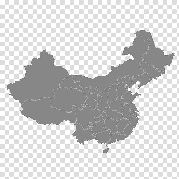 Flag of China Map, China transparent background PNG clipart