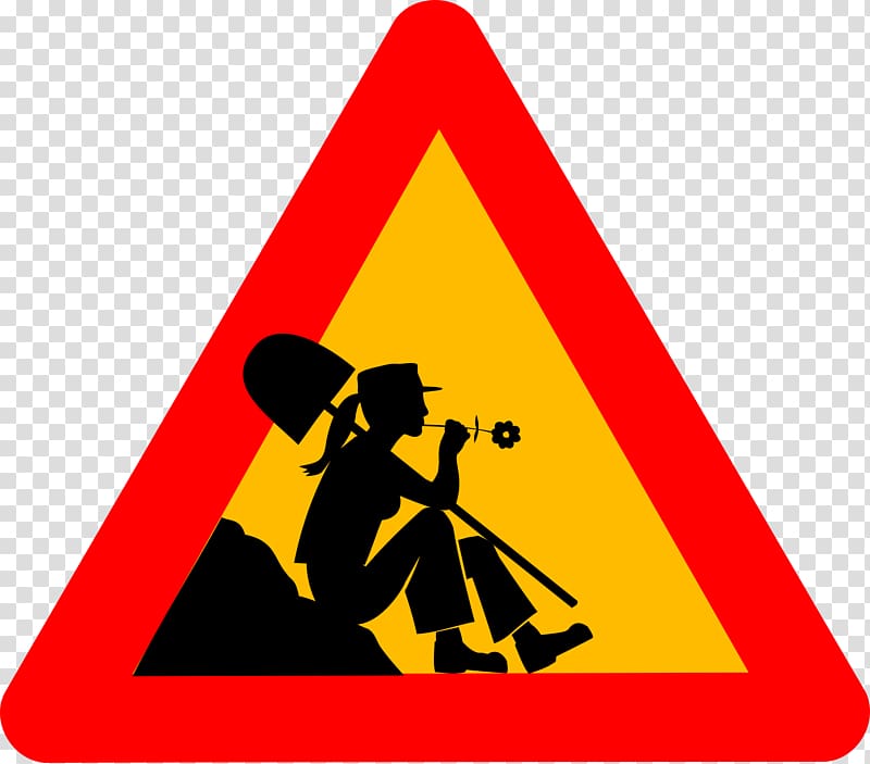 Traffic sign Warning sign Speed bump Speed limit , women sign transparent background PNG clipart