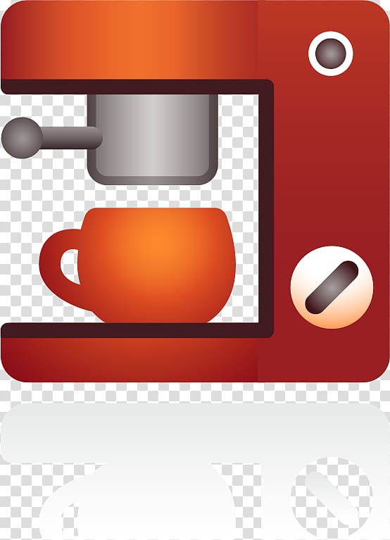 Coffee Icon, Coffee machine transparent background PNG clipart