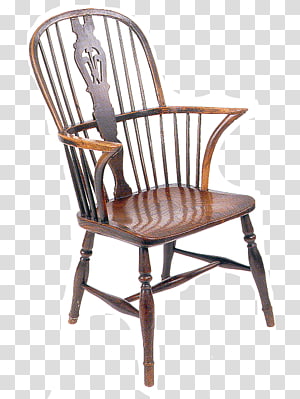 Windsor chair Table Furniture Dining room, chair transparent background PNG clipart thumbnail