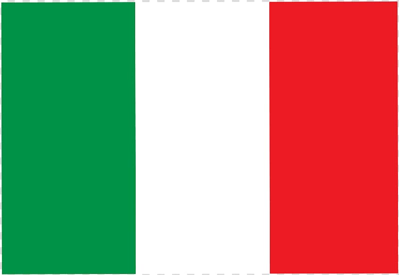 Flag of Italy , Italian Banner transparent background PNG clipart
