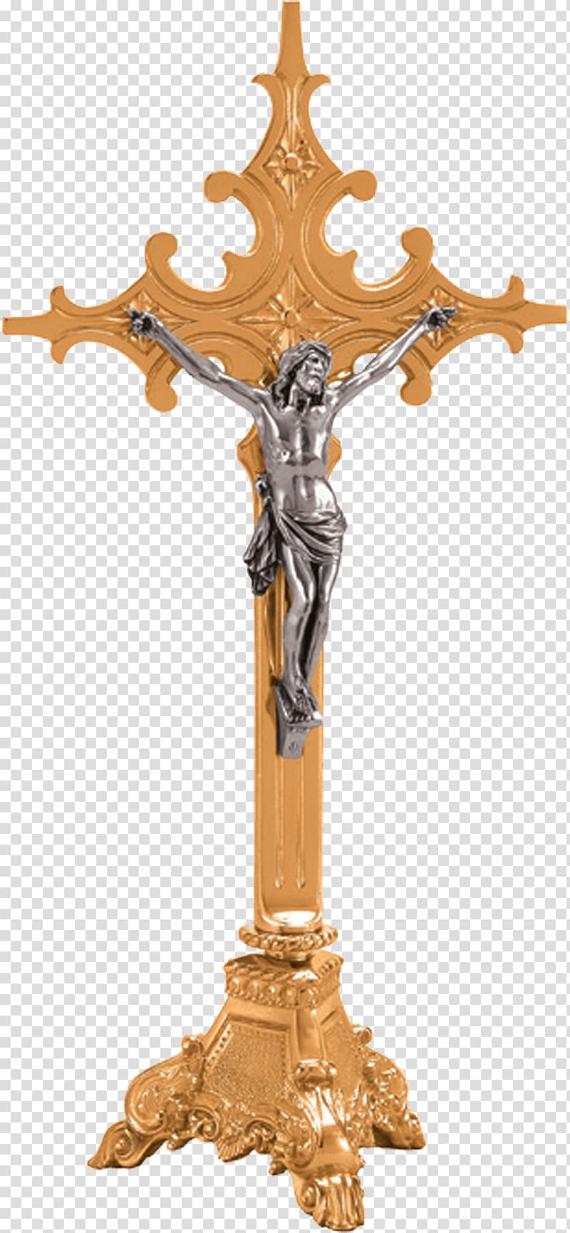 Crucifix Altar Symbol Candelabra Religion, altar transparent background PNG clipart