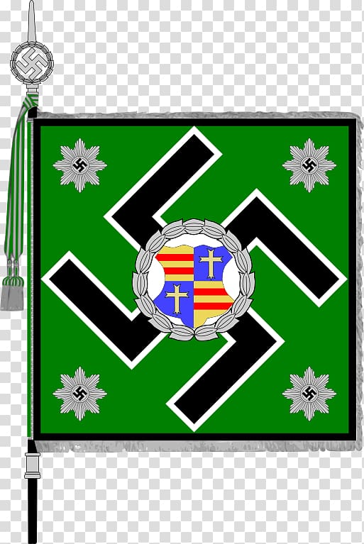 Ordnungspolizei Nazi Germany Flag Waffen-SS, Flag transparent background PNG clipart